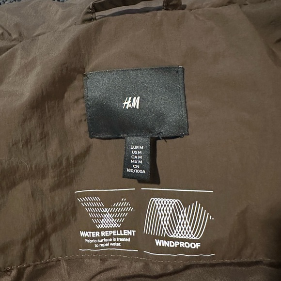 H&M Mocha Puffer Jacket - Picture 2 of 6